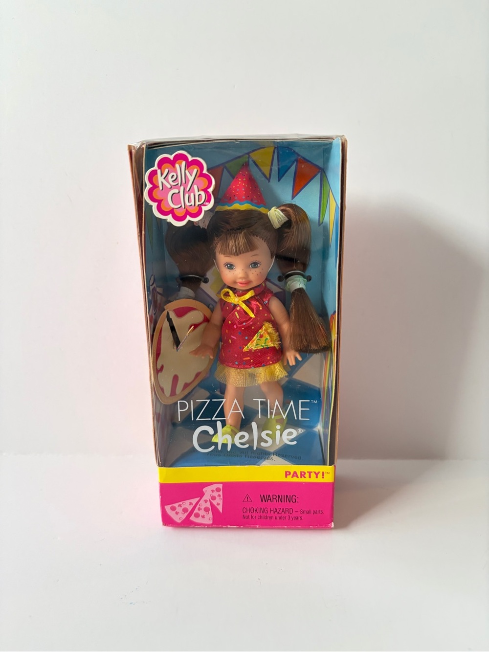 NIB Barbie Kelly Club Pizza Time Chelsie Doll